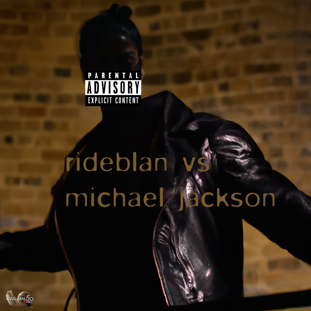 Capa da beat tape rideblan vs michael jackson
